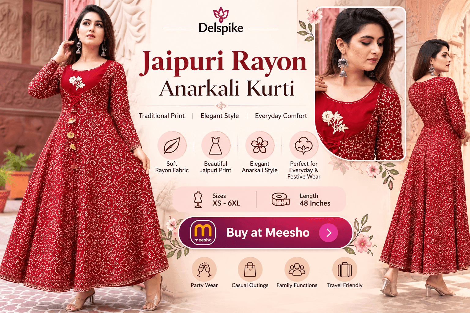 Delspike Jaipuri Rayon Anarkali Kurti.png