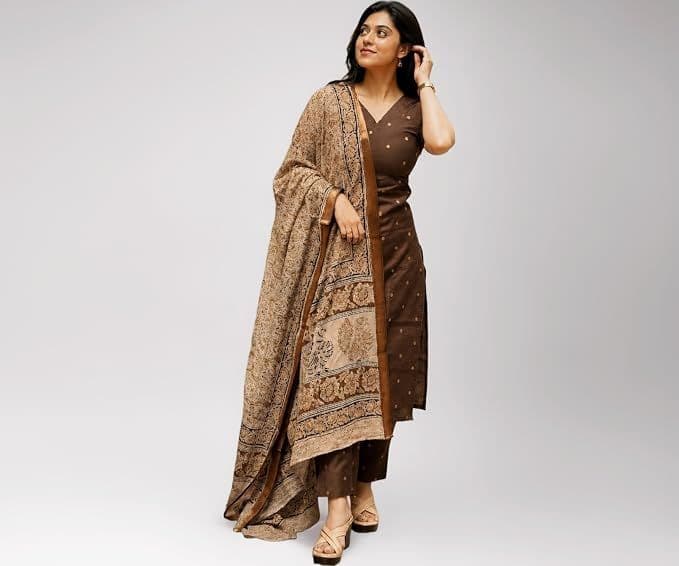 GoSriKi Women’s Brown Printed Viscose Kurta Pant Set with Dupatta – Straight Fit Ethnic Wear go-sri-ki-women-s-brown-printed-viscose-kurta-pant-set-with-dupatta-straight-fit-ethnic-wear.jpg